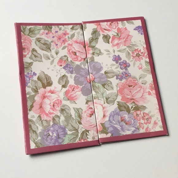 Vintage stationary set letter & envelopes floral - Picture 2 of 8